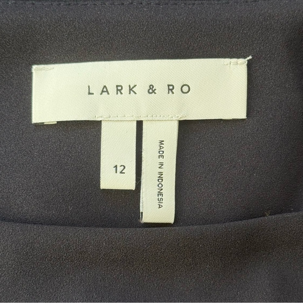Lark & Ro Classic Black Blouse - Picture 8 of 10